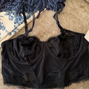 Auden Black Corset Bra
